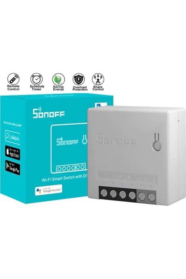 2 Adet Mini R2 İki Yönlü Akıllı Anahtar Switch Röle - 3