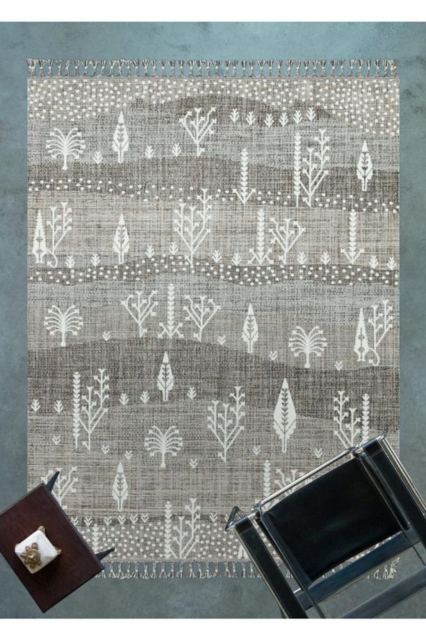 Marakeş Dokuma Salon Halısı, 1606 Dekoratif Makine Halısı - 1
