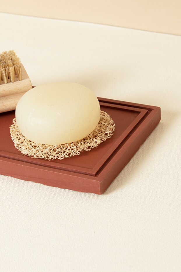 JESMONITE Rectangular Brown Coaster / Presentation Rack / Tray - 5