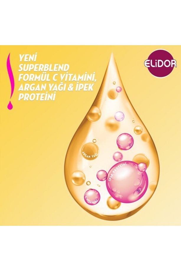 Superblend Saç Bakım Şampuanı Ipeksi Yumuşaklık Argan Yağı Ipek Proteini C Vitamini 500 Ml - 5