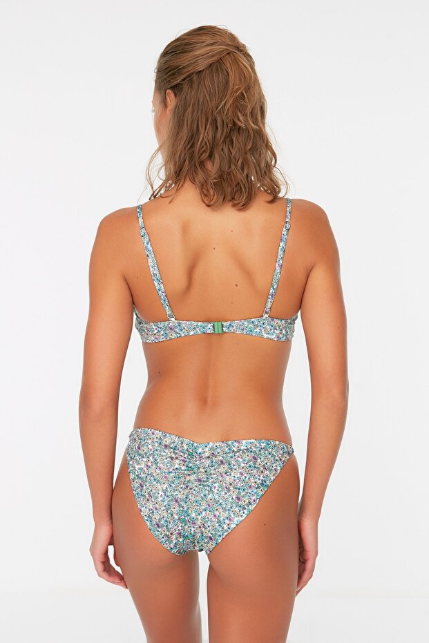 Çıtır Çiçek Desenli Bikini Altı TBESS21BA0055 - 5