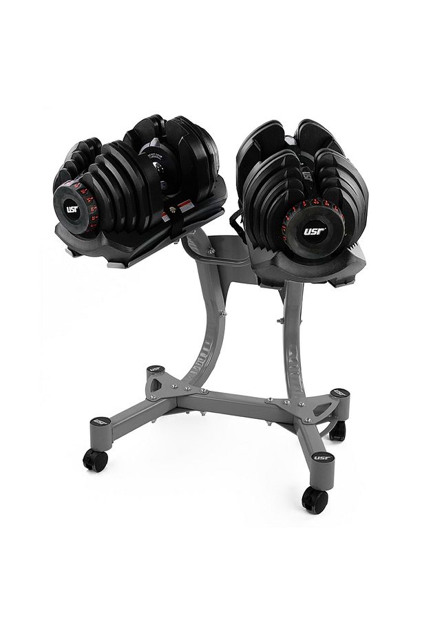 Adx40 2x40 Kg Ayarlanabilir Dambıl + Stand Set - 1