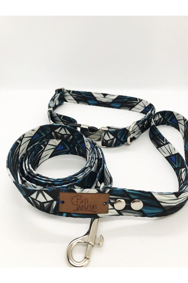 Köpek Boyun Tasması Ve Gezdirme Ipi Premium Aqua Tasma Ve Gezdirme Ipi. - 1