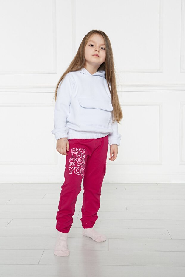 Kidsabu Force Fuchsia Kids Trousers