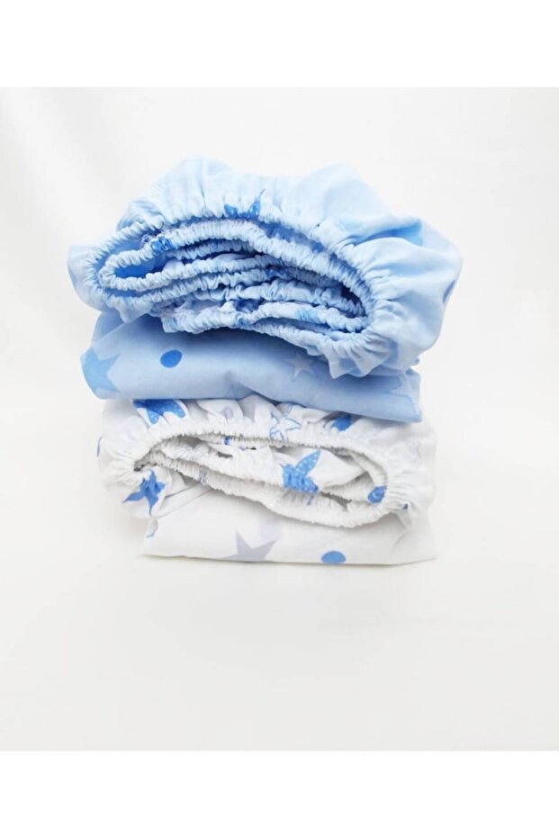 طقم ملاءات مطاطية مكون من قطعتين - 3