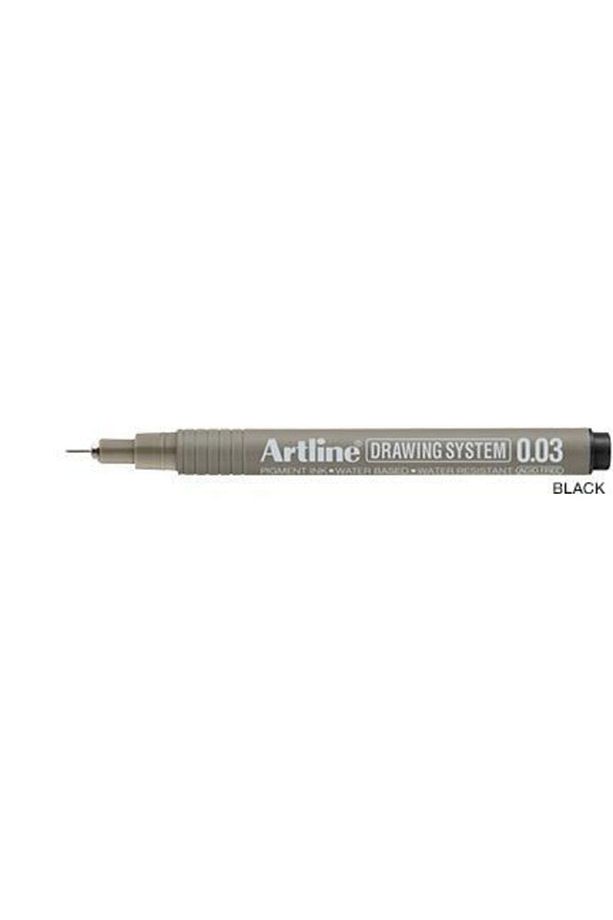 Drawing System Teknik Çizim Kalemi 10'lu Set (BRUSH YOK)-1 - 2