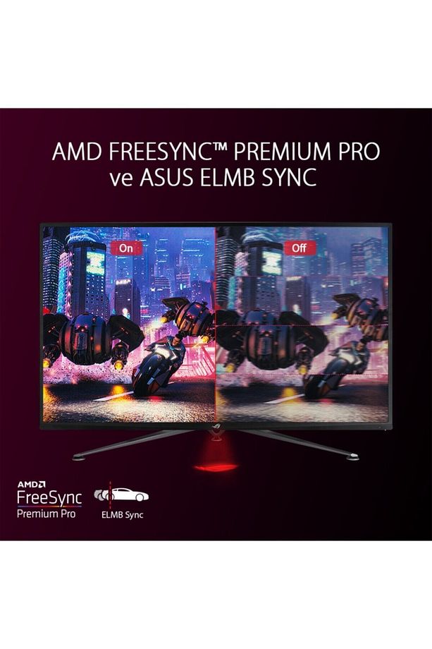 Rog Strıx Xg43uq 43 Gamıng Va Freesync 2 Hdr 1000 Hdmı 2.1 3840x2160 1ms(mprt) 144hz Dp Hdmı Us - 2