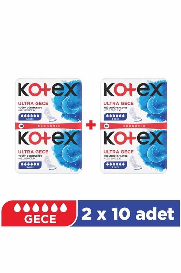 Ped Ultra Double Gece 10 'lu X2 - 2