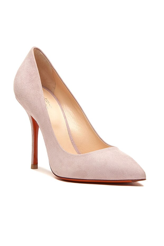 Kadın Süet Stiletto - 1