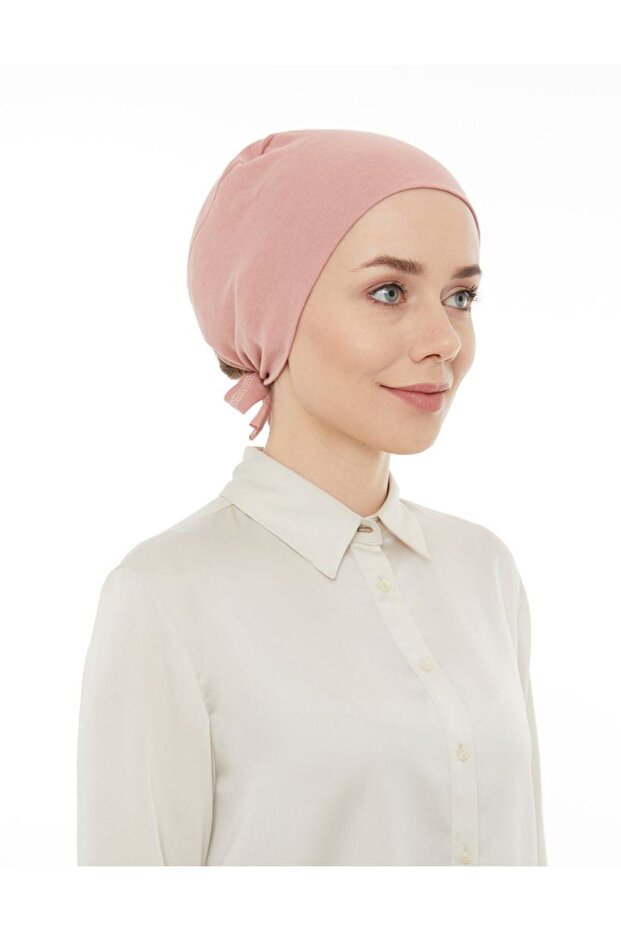 بونيه من القطن الممشط بدون خياطة - 1