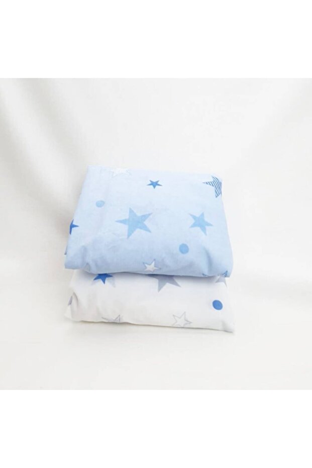 طقم ملاءات مطاطية مكون من قطعتين - 2