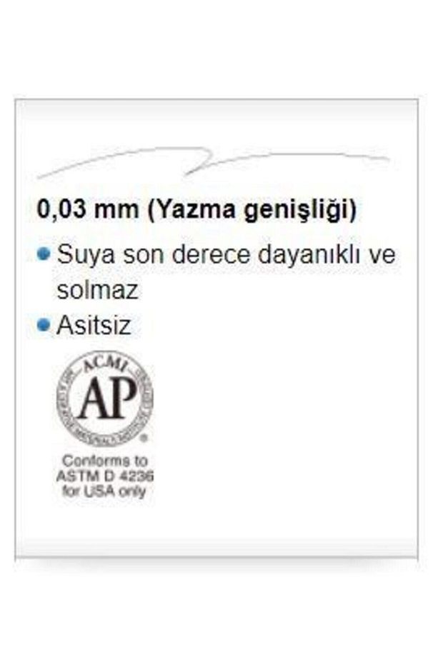 Drawing System Teknik Çizim Kalemi 10'lu Set (BRUSH YOK)-1 - 3