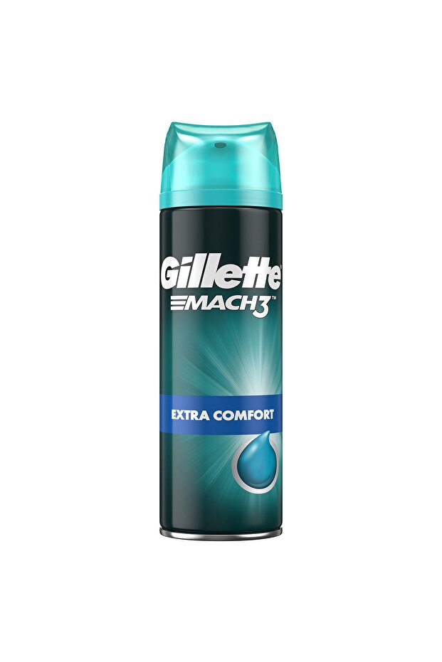 Mach3 Extra Comfort Smooth Glide Friction Reduction Shaving Gel (200ml)