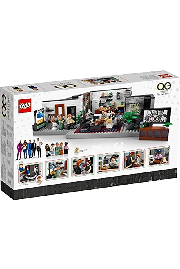 ® Queer Eye – Fab 5 Çatı Katı 10291 Yapım Seti; Popüler Televizyon Programından Fab 5 Çatı Katı. - 4