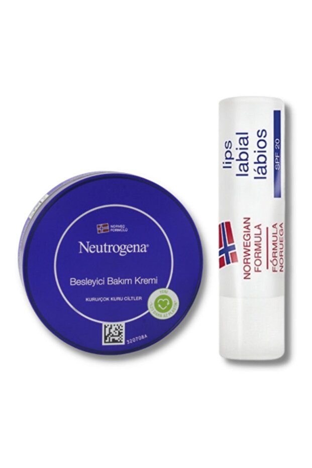 Norwegian Formula Nourishing Care Cream 200 ml + Lip Balm SPF 20