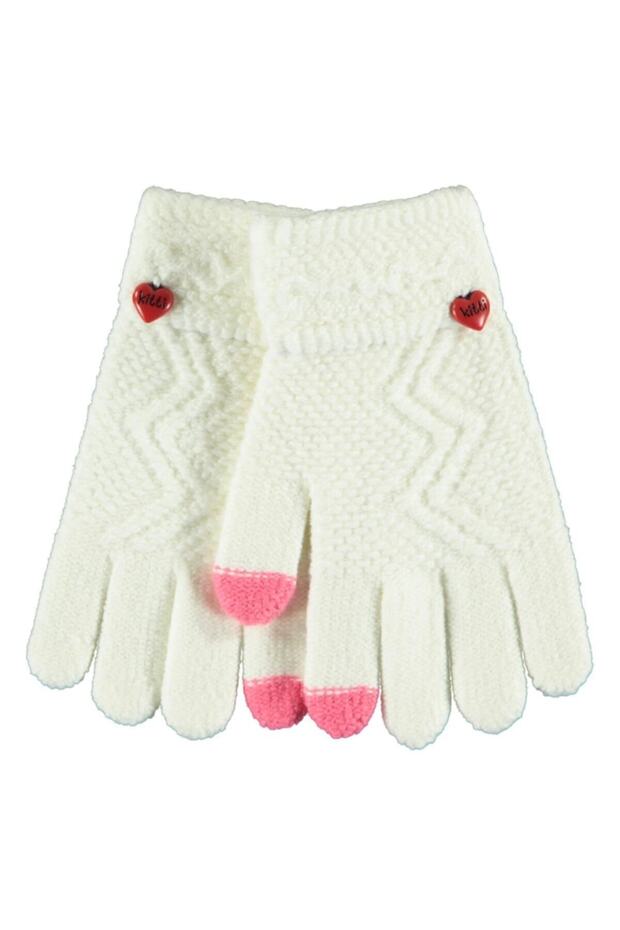 Girl's Knitted Gloves 4-8 Years