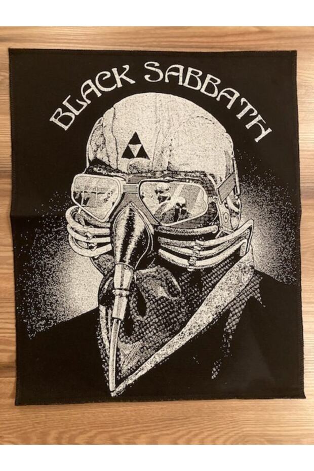 Black Sabbath Back Patch Back Patch Scrambling وJeans Patches