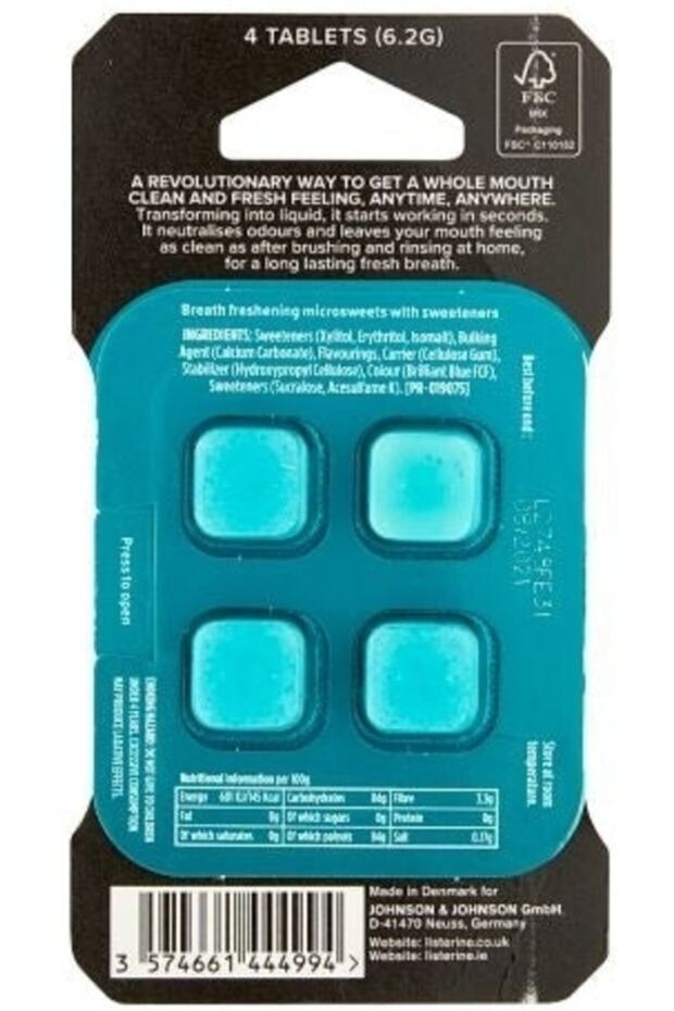 Go Tabs Clean Mint Çiğneme Tableti 4 Lü - 1