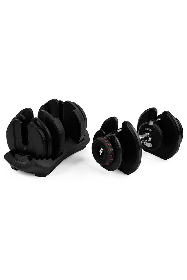 Adx40 2x40 Kg Ayarlanabilir Dambıl + Stand Set - 6