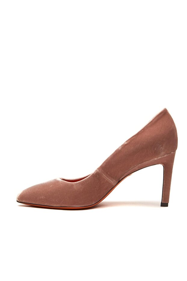 Kadın Kadife Stiletto - 3