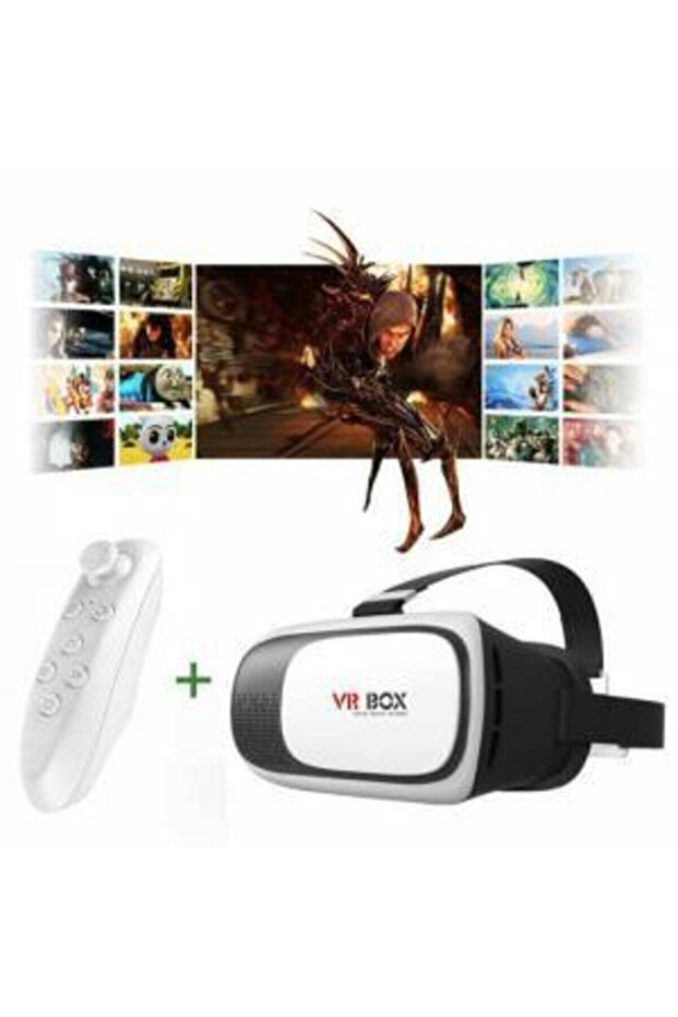 Vr Box Teknomarketim Vr Kumandalı Sanal Gerçeklik Gözlük Yeni Nesil