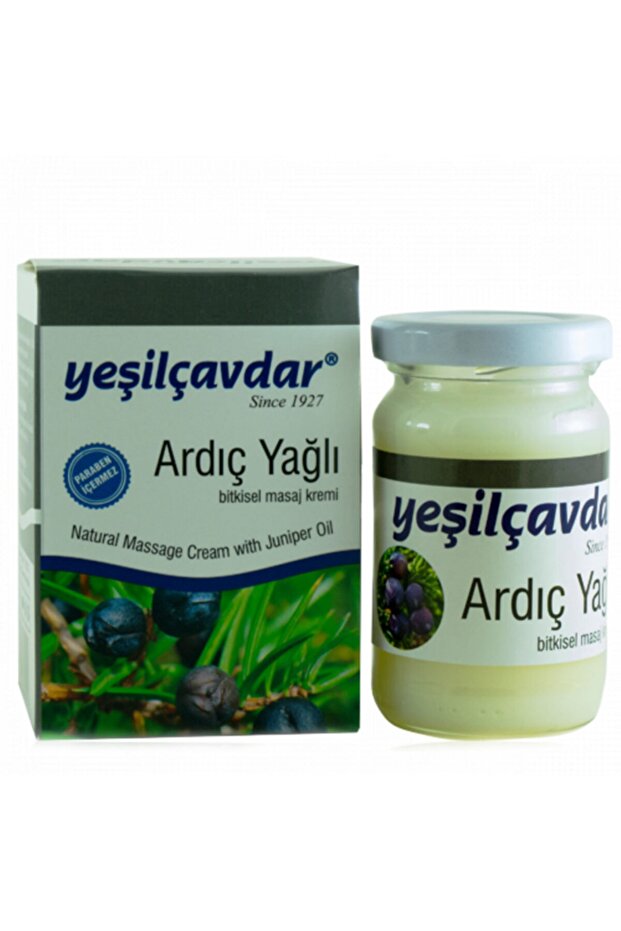 Ardıç Yağlı Bitkisel Masaj Kremi