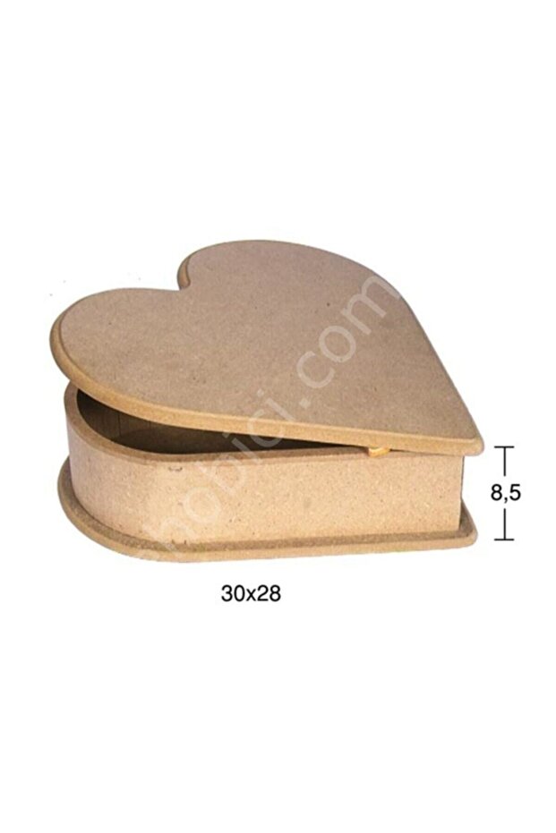 Heart Box Wooden (mdf) Object Ku234