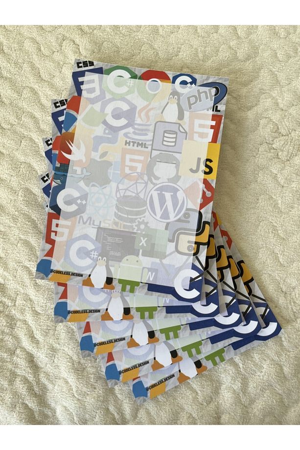 Yazılımcılara Özel Tasarım Defter/notepad A5 - 1