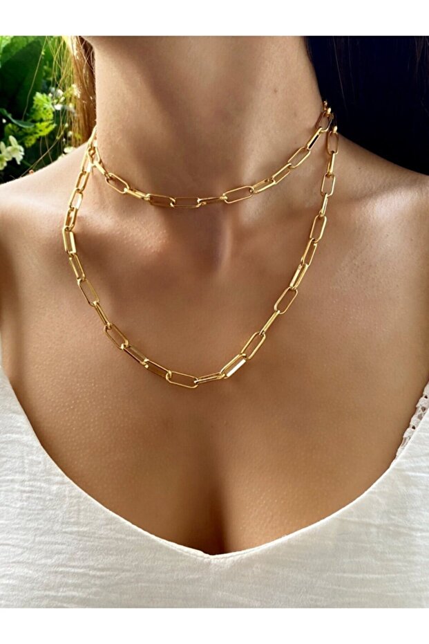 Women's Gold Design Necklace