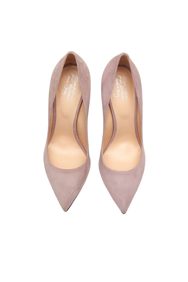 Kadın Süet Stiletto - 4