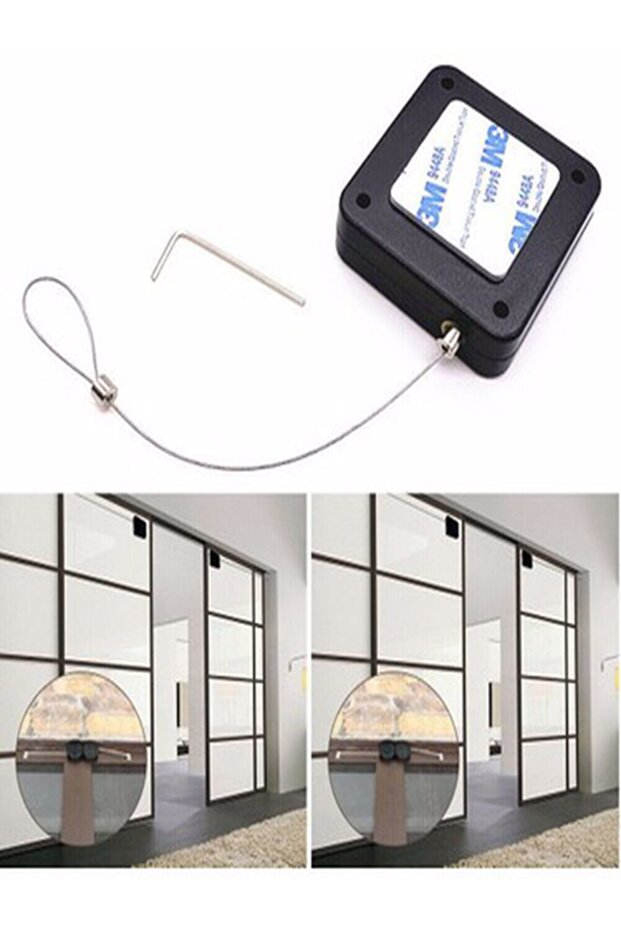 Automatic Door Closer with Steel Wire String Practical Door Closing Wire
