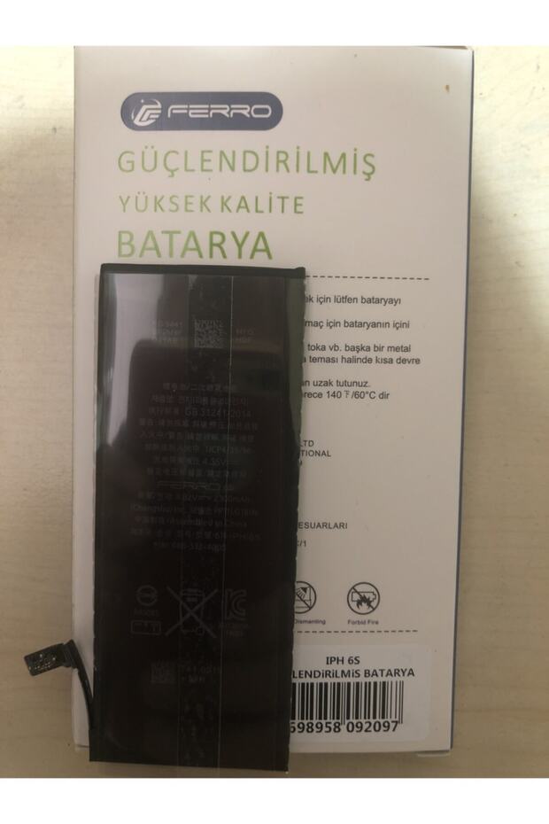 Iphone 6s Güçlendirilmiş Batarya - 2
