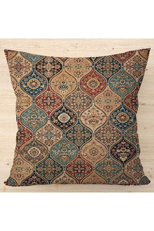 غطاء وسادة رمي ذو وجهين بتصميم أصلي مخصص مقاس 43 × 43