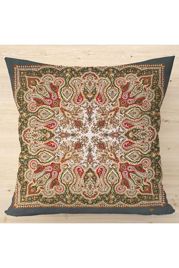 غطاء وسادة رمي ذو وجهين بتصميم أصلي مخصص مقاس 43 × 43