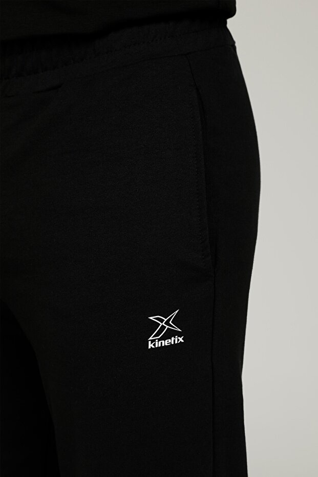 Sn89 Basıc Track Pants 2f Siyah Erkek Eşofman - 4