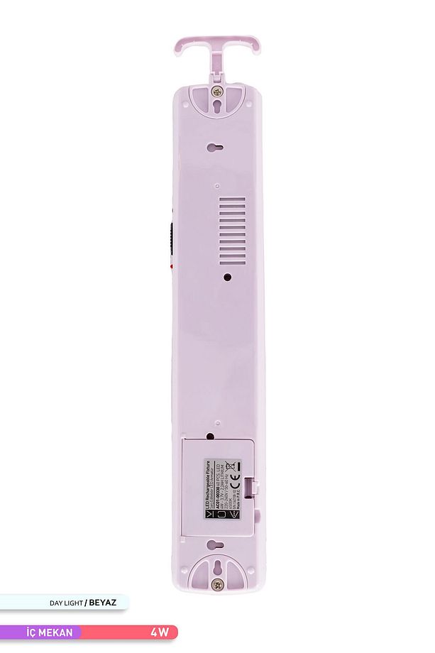 60 Led'li Şarj Edilebilir Işıldak Acil Durum Aydınlatması, Kamp Lambası 4w - 5
