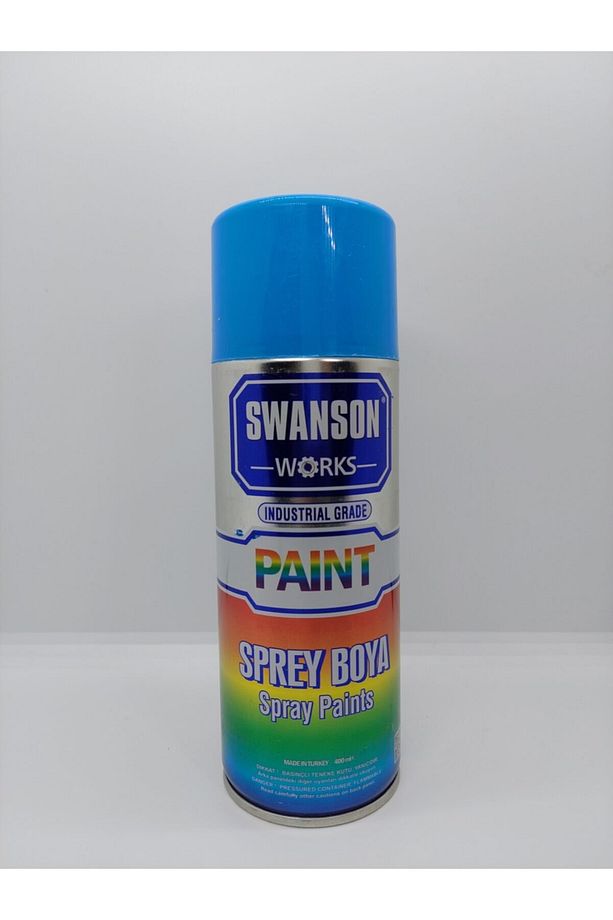 Swanson Works Mavi Renk Sprey Boya 400 Ml - 3