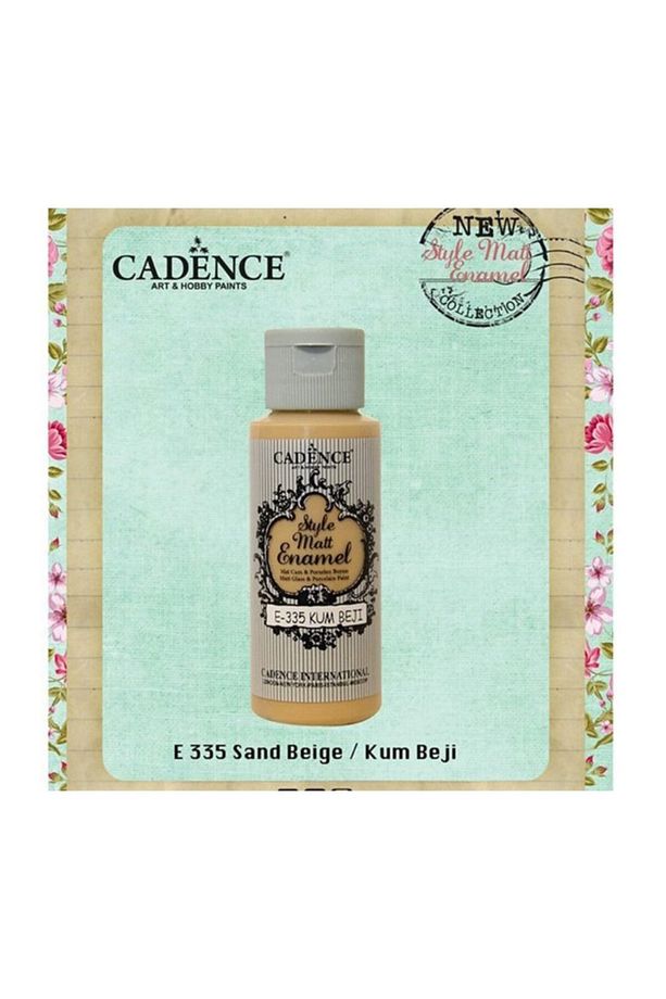 Style Matt Enamel Cam & Porselen Boyası 59 ml. E-335 Kum Beji - 1