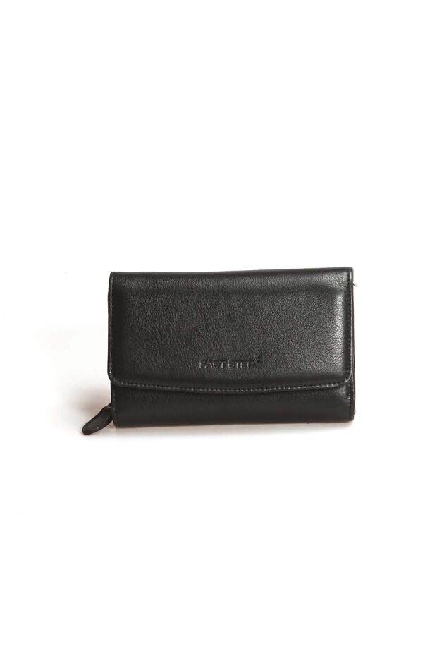 Genuine Leather Black Women's Wallet Accessory 779Ca2725