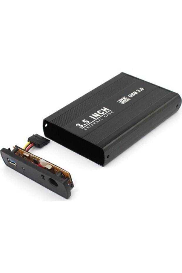 3.5 Inç Sata Usb 3.0 Bağlantılı Hdd Harddisk Kutusu - 1