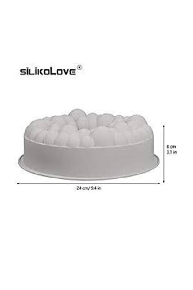 قالب سيليكون على شكل تاج الفقاعات - 4