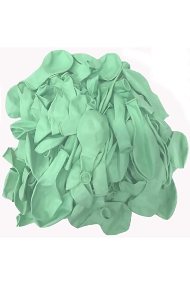 12 Inch Macaron Green Balloon 10 Pieces