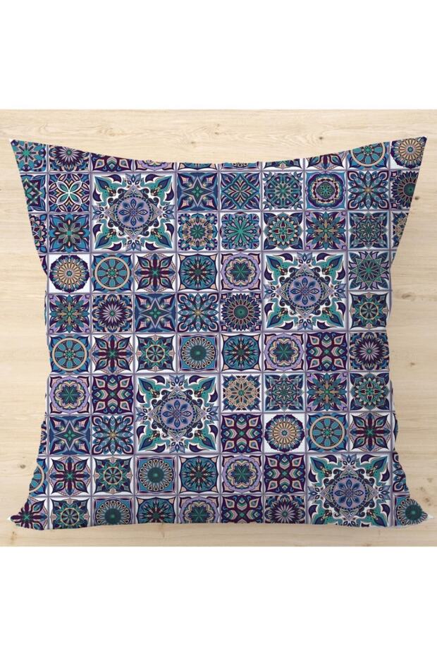 غطاء وسادة رمي ذو وجهين بتصميم أصلي مخصص مقاس 43 × 43
