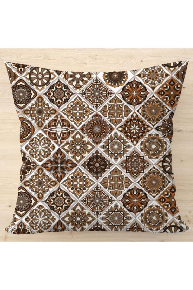 غطاء وسادة رمي ذو وجهين بتصميم أصلي مخصص مقاس 43 × 43