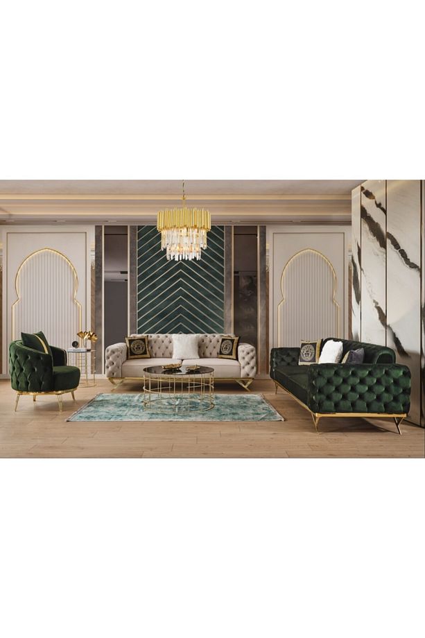 Lucetta-versace Koltuk Takımı-1 ( 3 3 1 ) - 1