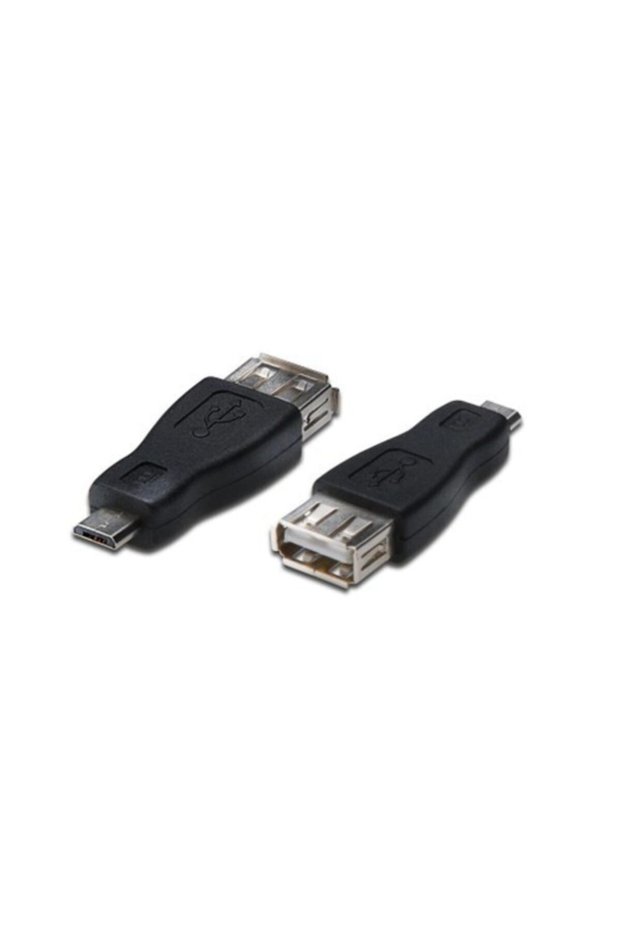 Usb Adapter, Micro B Male - Usb A Female, Usb 2.0 Compatible