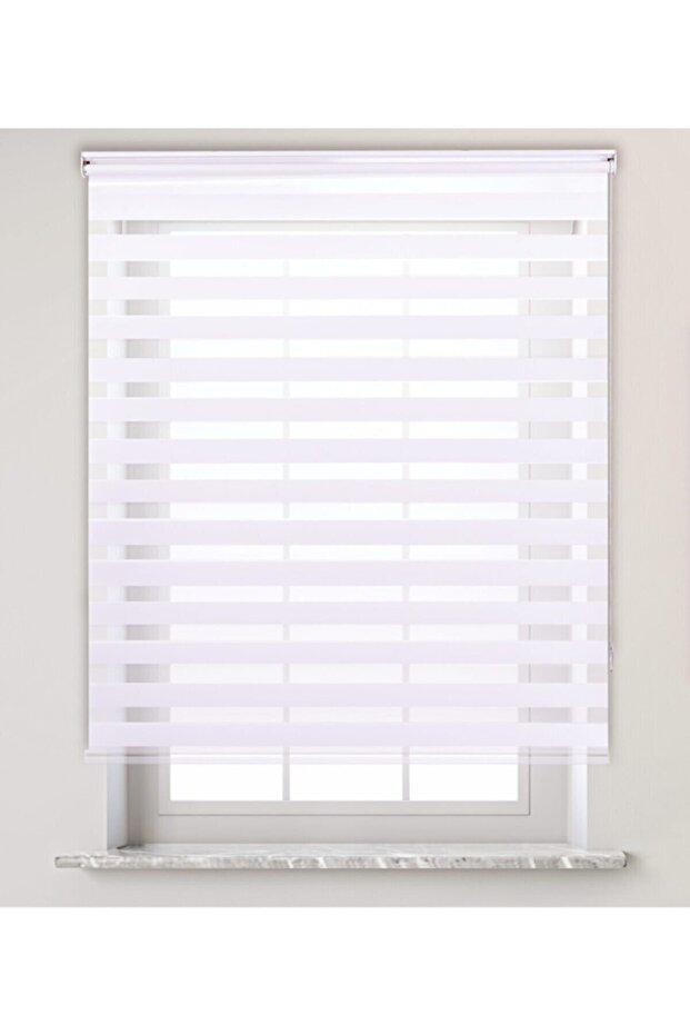 Beyaz Zebra Perde - 2