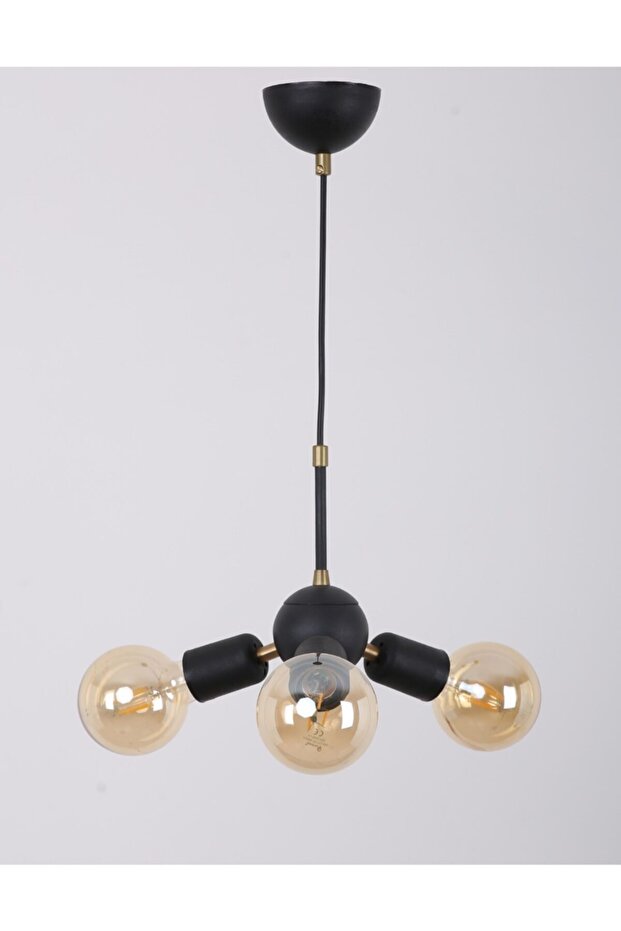 Mobel Siyah Eskitme Avize - 2