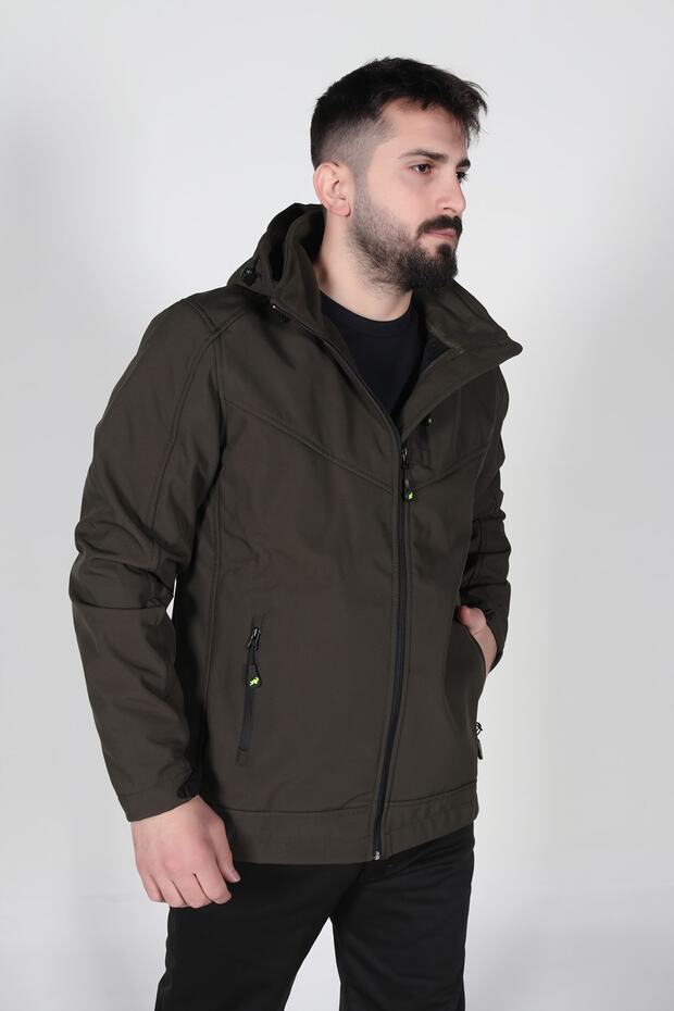 Erkek  Model Softshell Ceket - 3