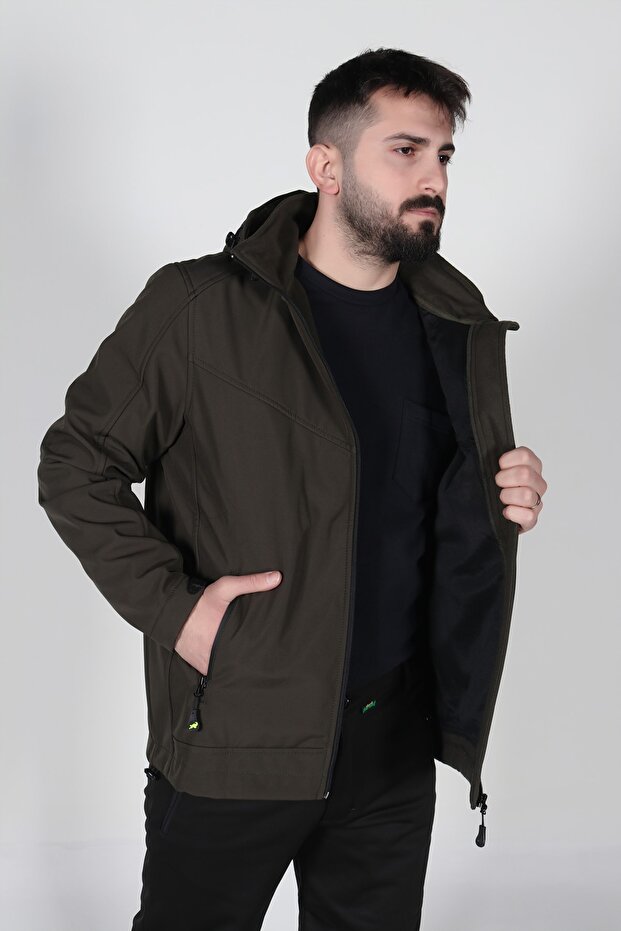Erkek  Model Softshell Ceket - 4